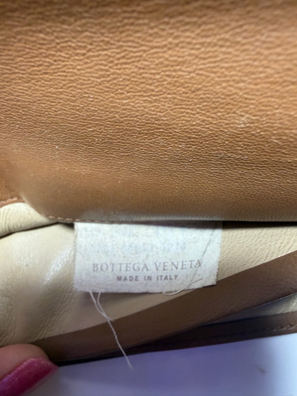 Bottega Veneta Woven Leather Snap Wallet in Tan (fair) - Picture 12 of 13